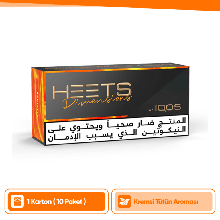 İQOS Heets Apricity Dimension 1 Karton Fiyatı